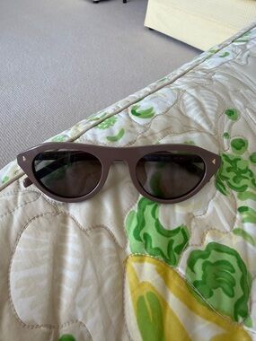 New Prada Brown Cat-Eye Sunglasses